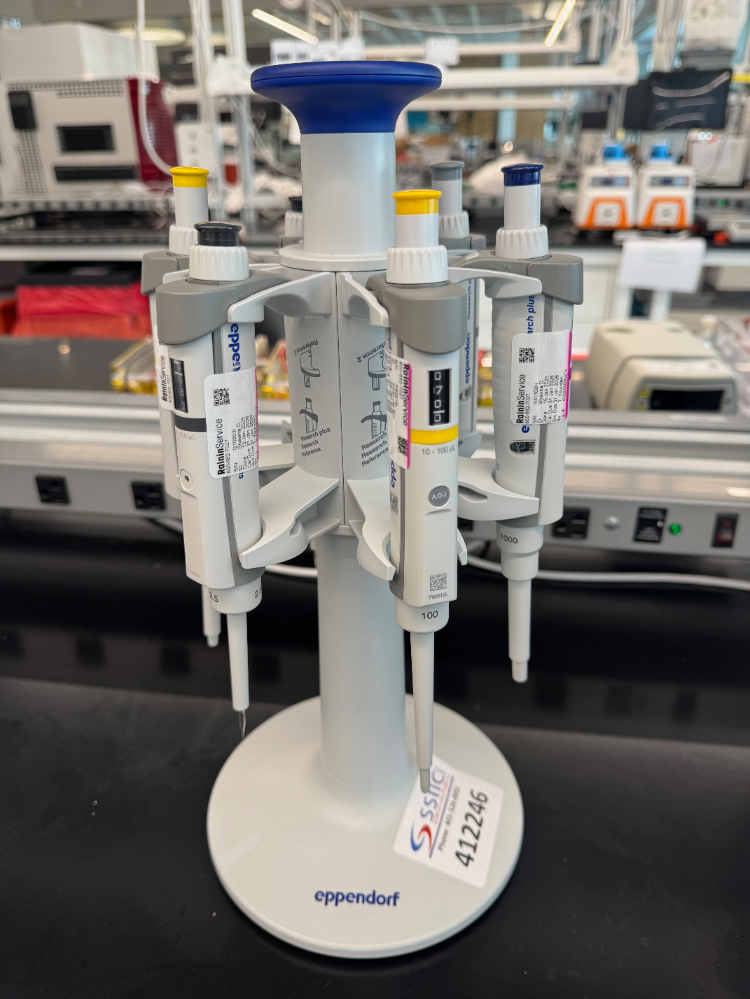 Image of Eppendorf Research Plus Single Channel Pipettes - Quantity 6